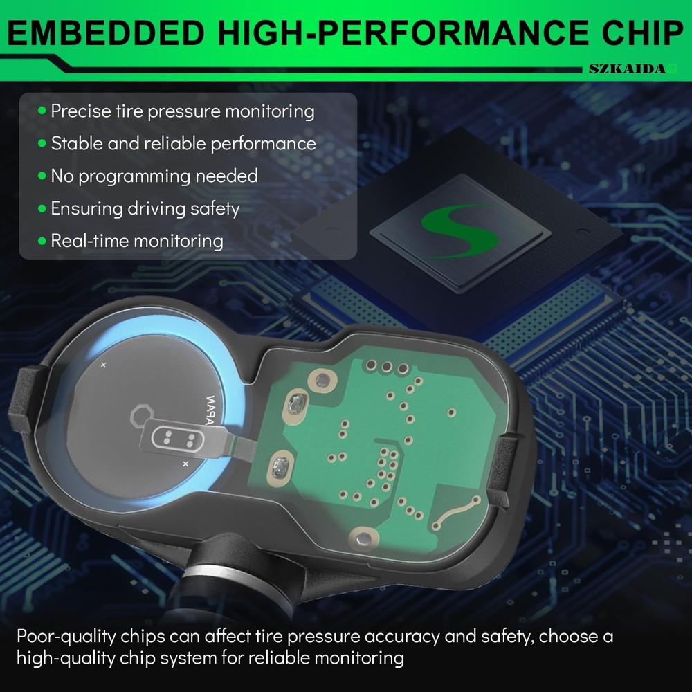 433 MHZ Pre-Programmed TPMS Sensor for:-Dodge 2010-2020 Charger Challenger Du...