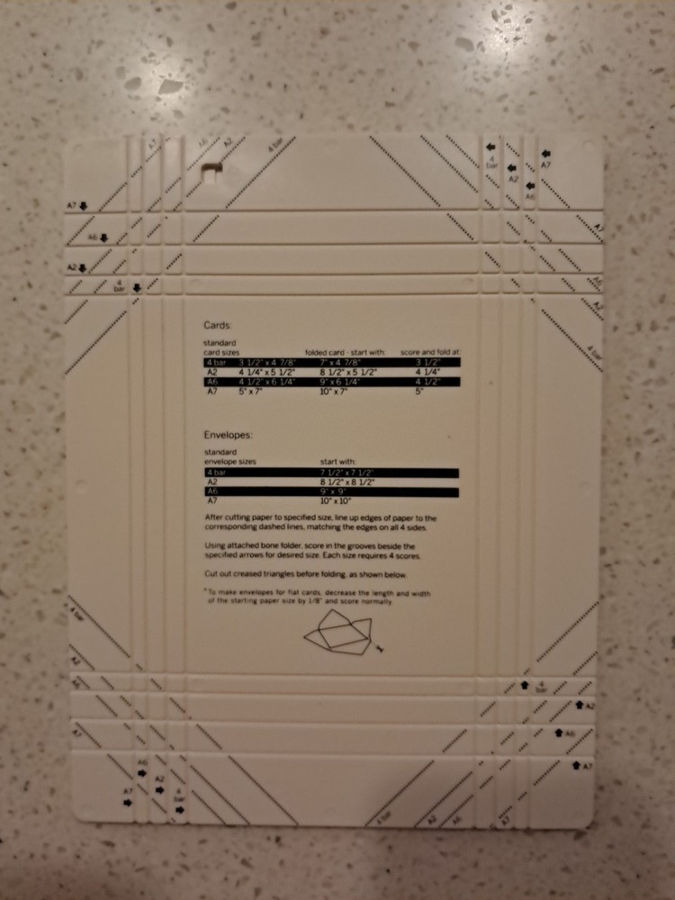Martha Stewart Crafts Mini Paper Scoring Board