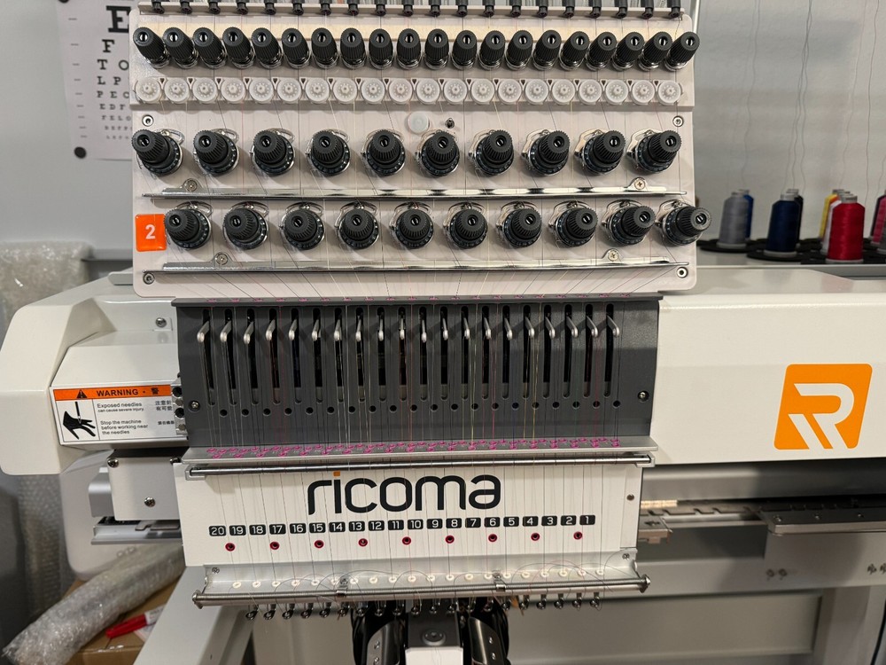 Ricoma MT2002 Embroidery Dual Head Machine