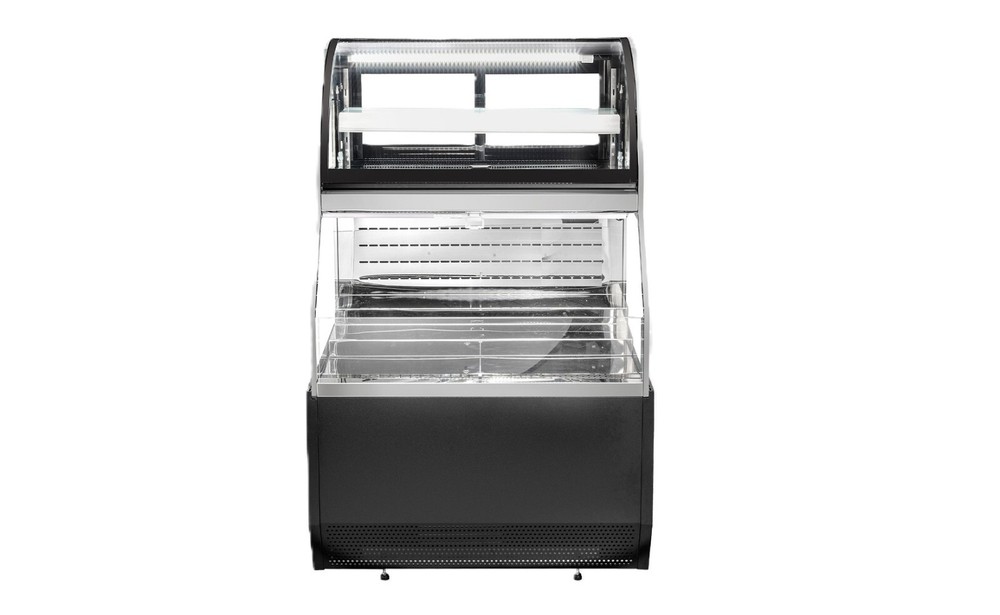 NSF Double-Deck open display refrigerated showcase