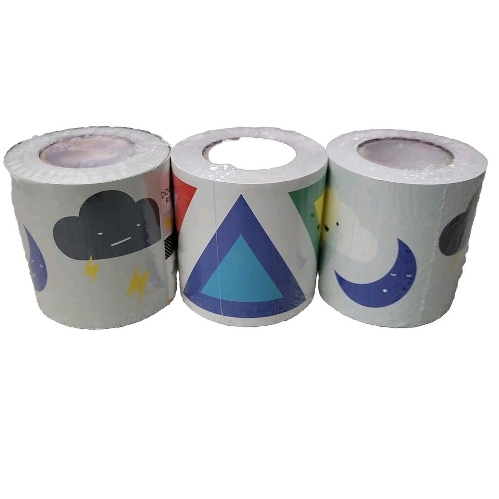 3 Teacher’s Toolbox DOUBLE-SIDED BORDERS Sun Moon Cloud ***Free Shipping***