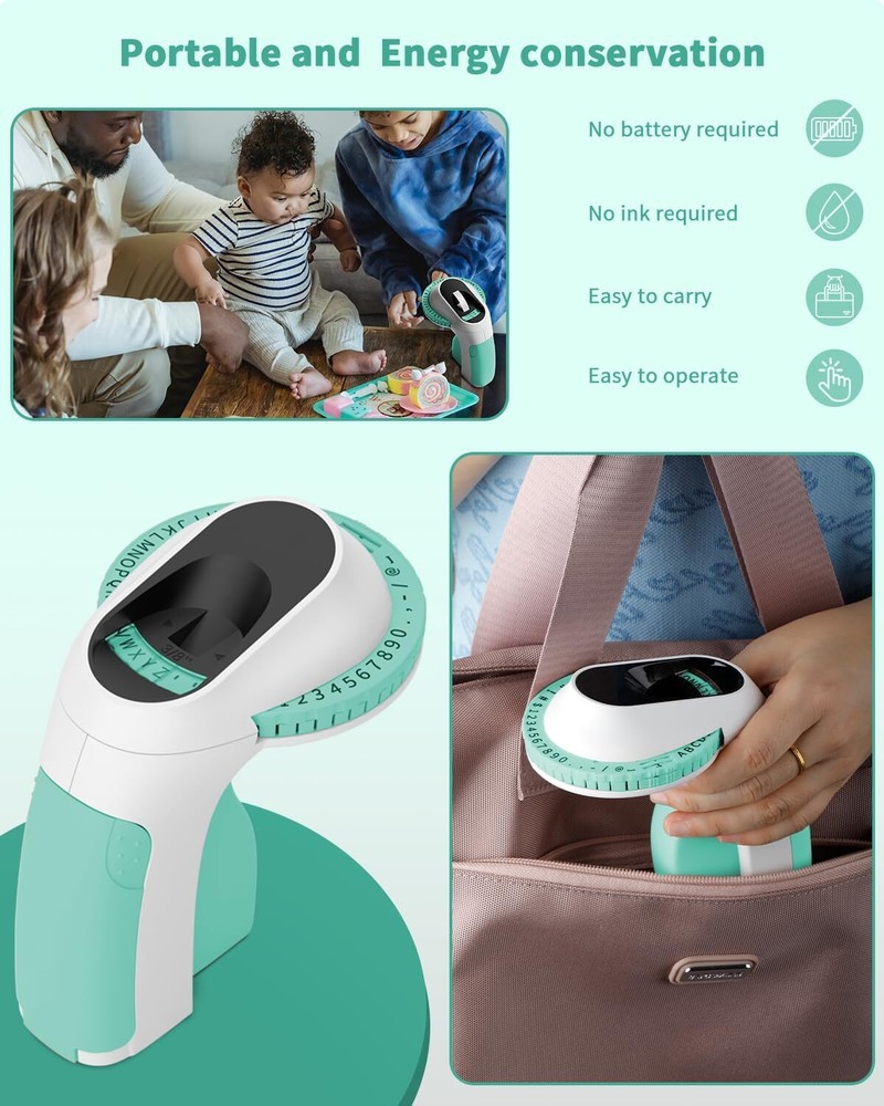 Phomemo Embossing Label Maker with 6 Label Tapes | Organizer Xpress, Pro Label