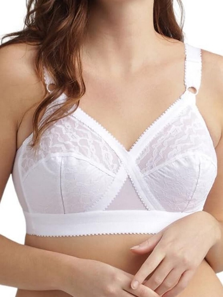 Playtex Underwired Cross Heart Bra White