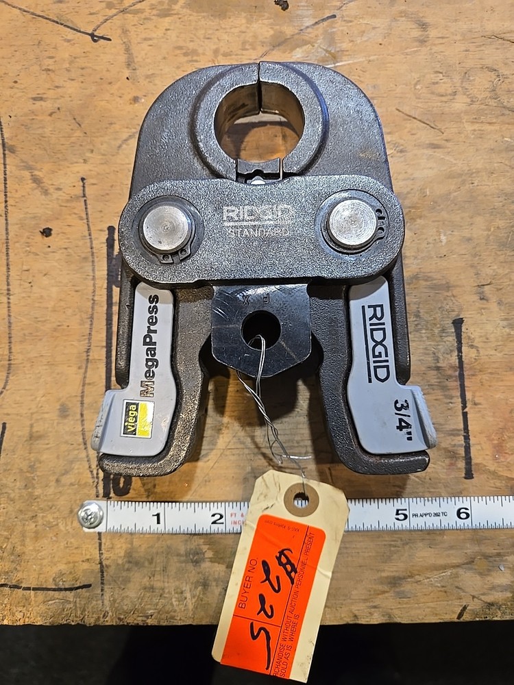 3/4" Ridgid Mega Press Jaw