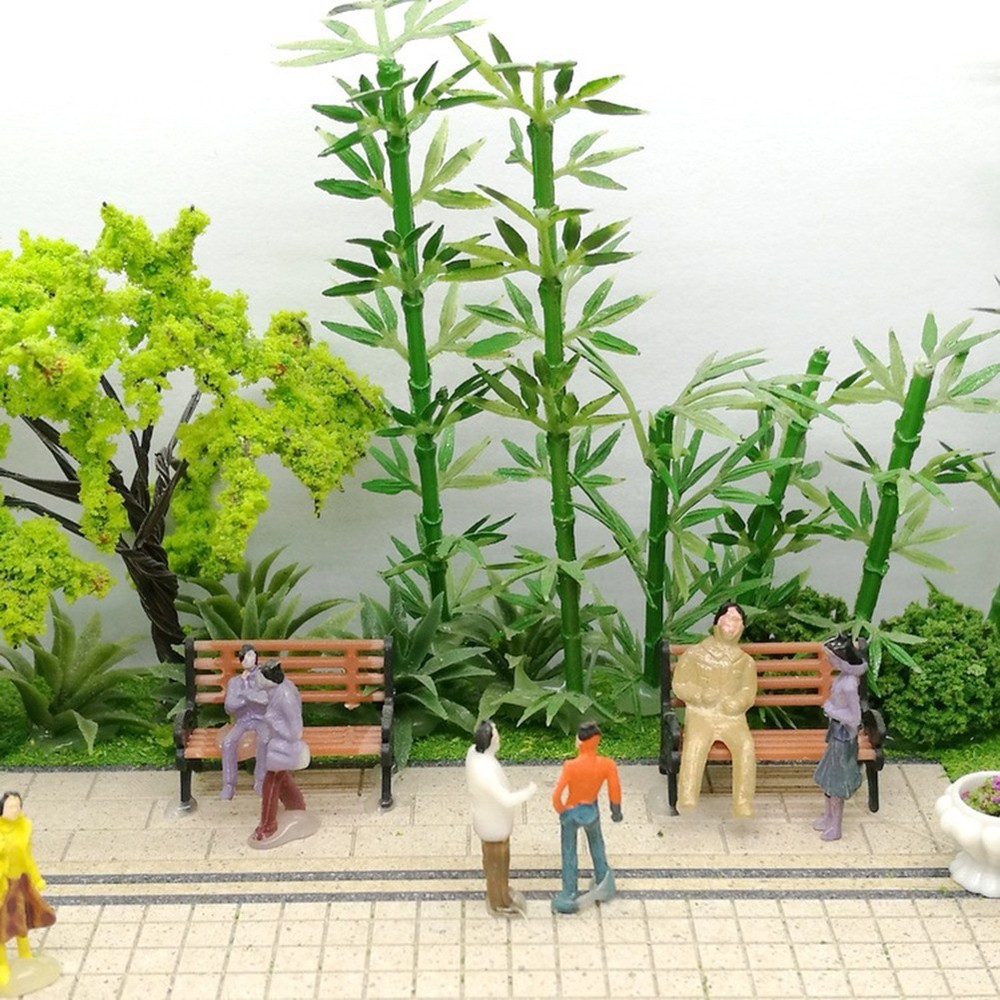 Model Train Model High Quality Model Park Bench Park Layout Settee Street