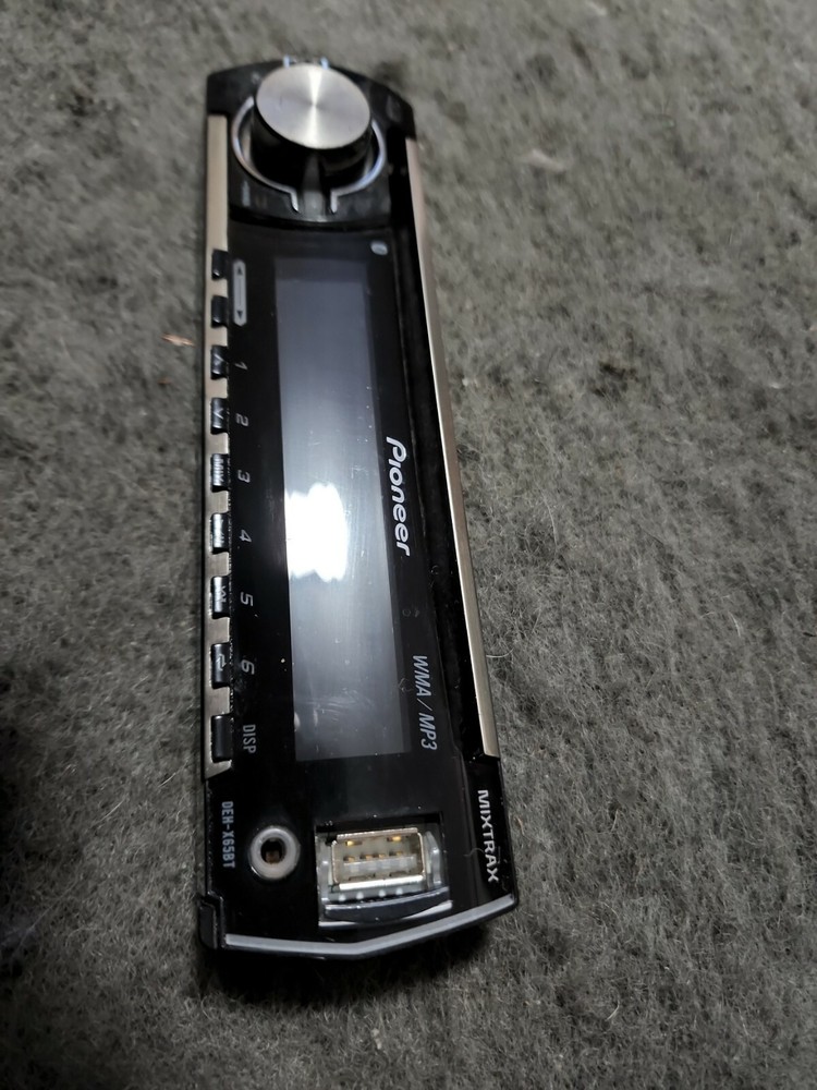 PIONEER DEH-X65BT FACEPLATE ONLY TESTED