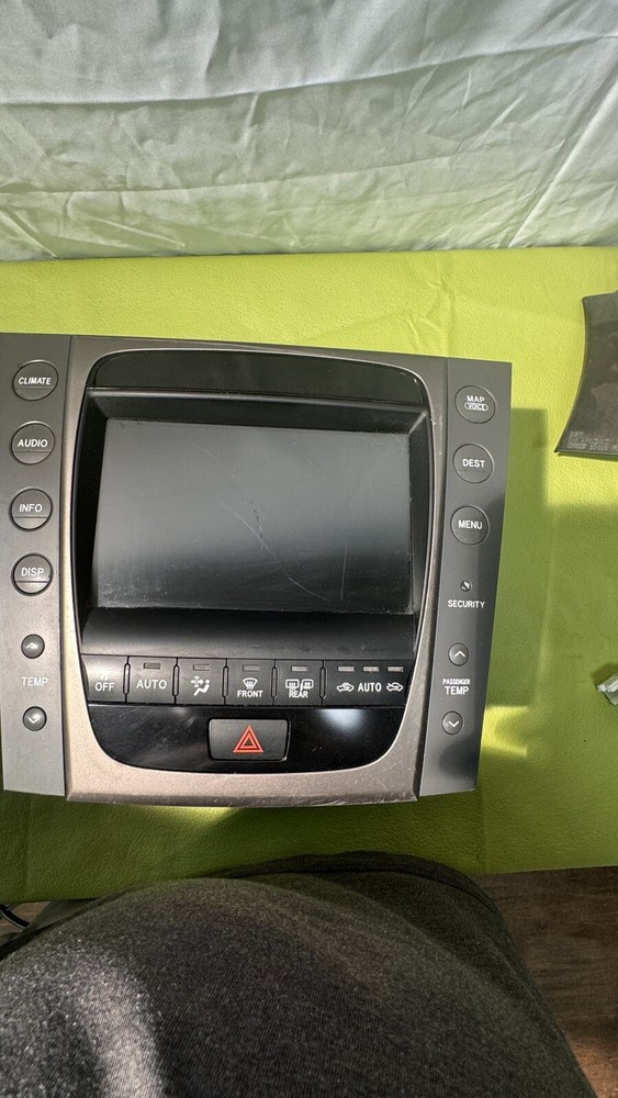 Lexus GS350 OEM Dash Navigation Information Display Screen