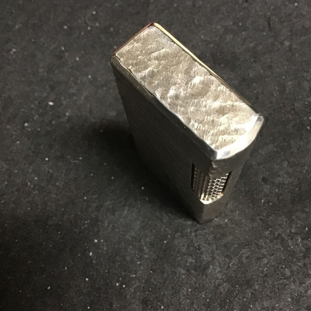 Overhauled Dunhill Rollagas lighter 70 silver with box