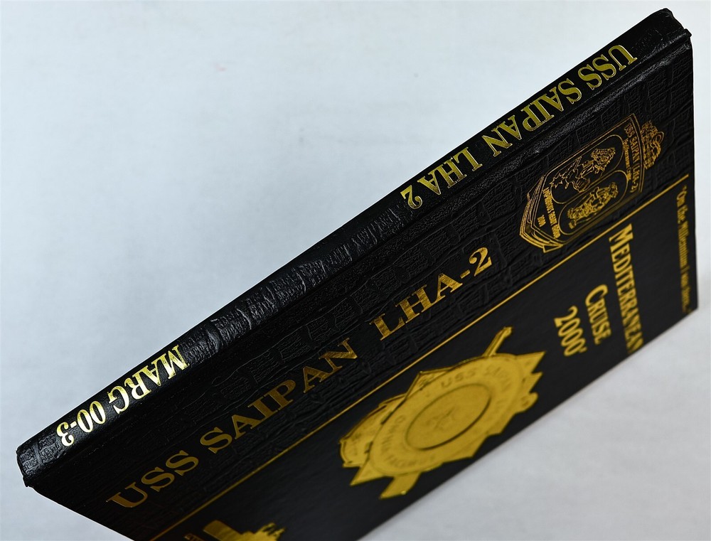 USS Saipan (LHA-2) 2000 Mediterranean Deployment Cruise Book