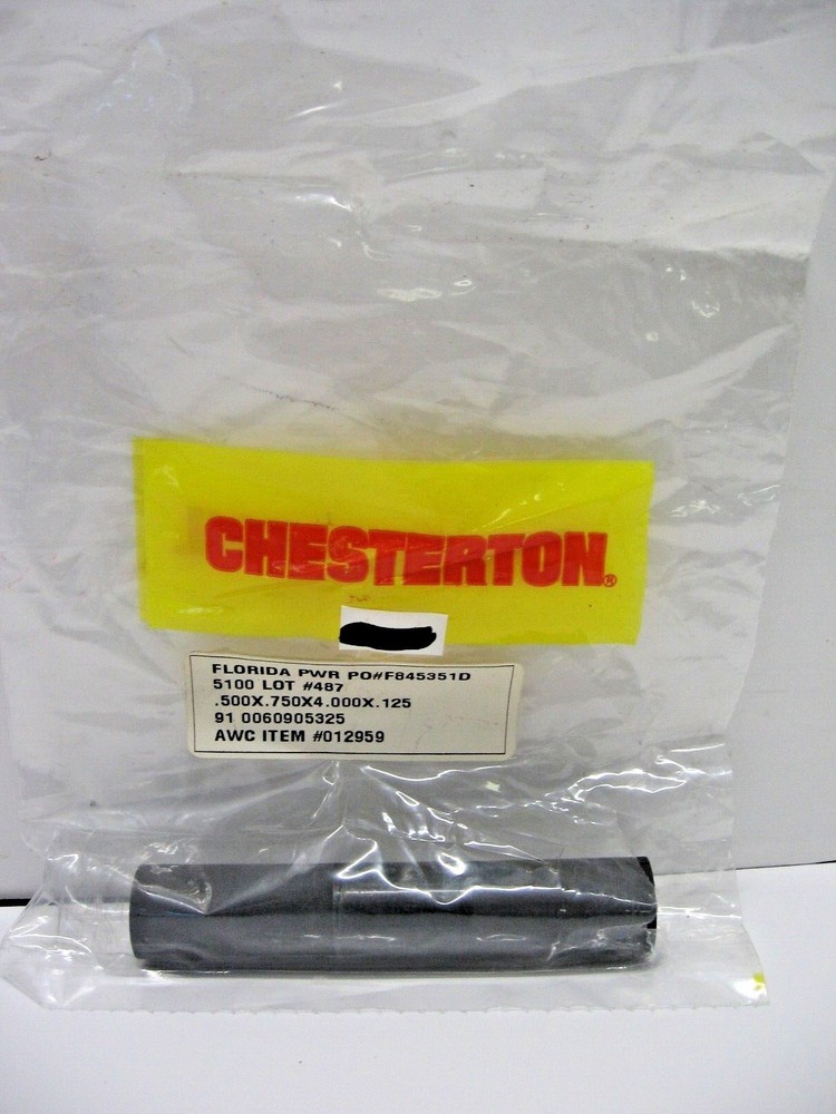New Chesterton Sleeve Split Carbon Graphite Bushing Heavy Duty  AWC Item# 012959
