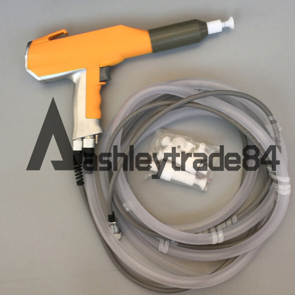electrostatic powder coating spray gun with wire 3 pins