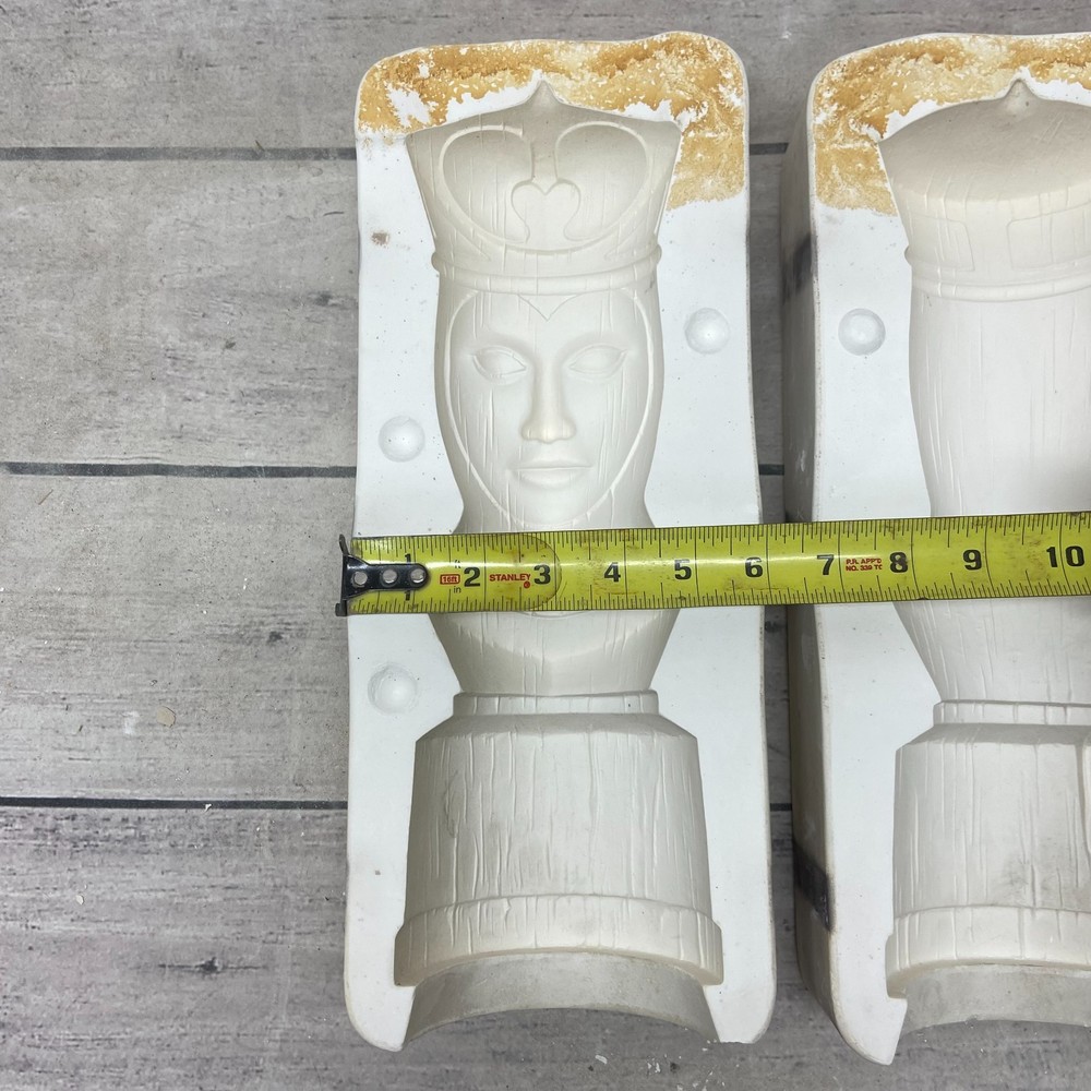 Vintage 1971 Duncan Ceramic Casting Mold Queen #410