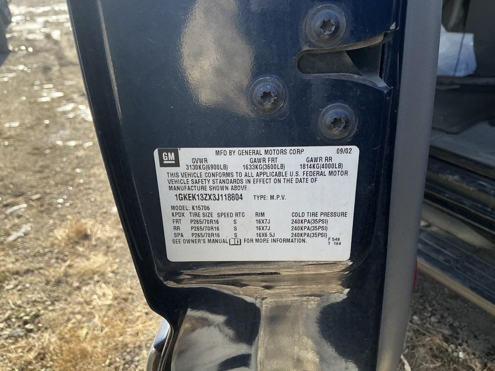 System Restraint Bag Module Below Left Hand Front Seat Fits 03 AVALANCHE 1500 8