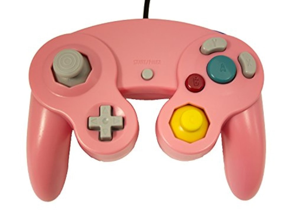 Mars Devices Replacement Controller Pink Gamepad For GameCube Wii Brand New 3Z