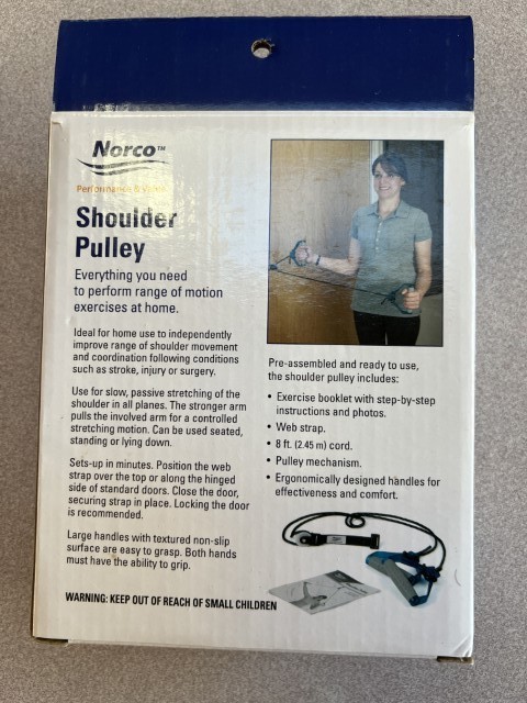 NIB NORCO PERFORMANCE & VALUE SHOULDER PULLEY WEBBING ANCHOR