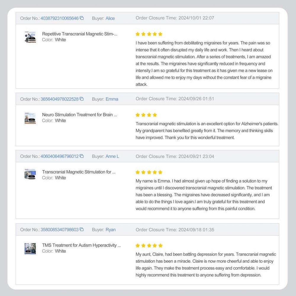 rTMS Transcranial Magnetic Machine for Stroke Depression, OCD & Neurological