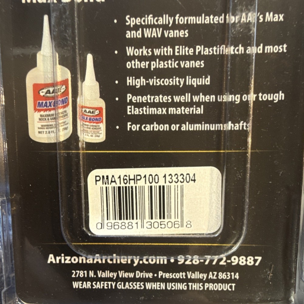 AAE Plastifletch Max - Pink Plastic Vanes 100 Pack PMA16HP100