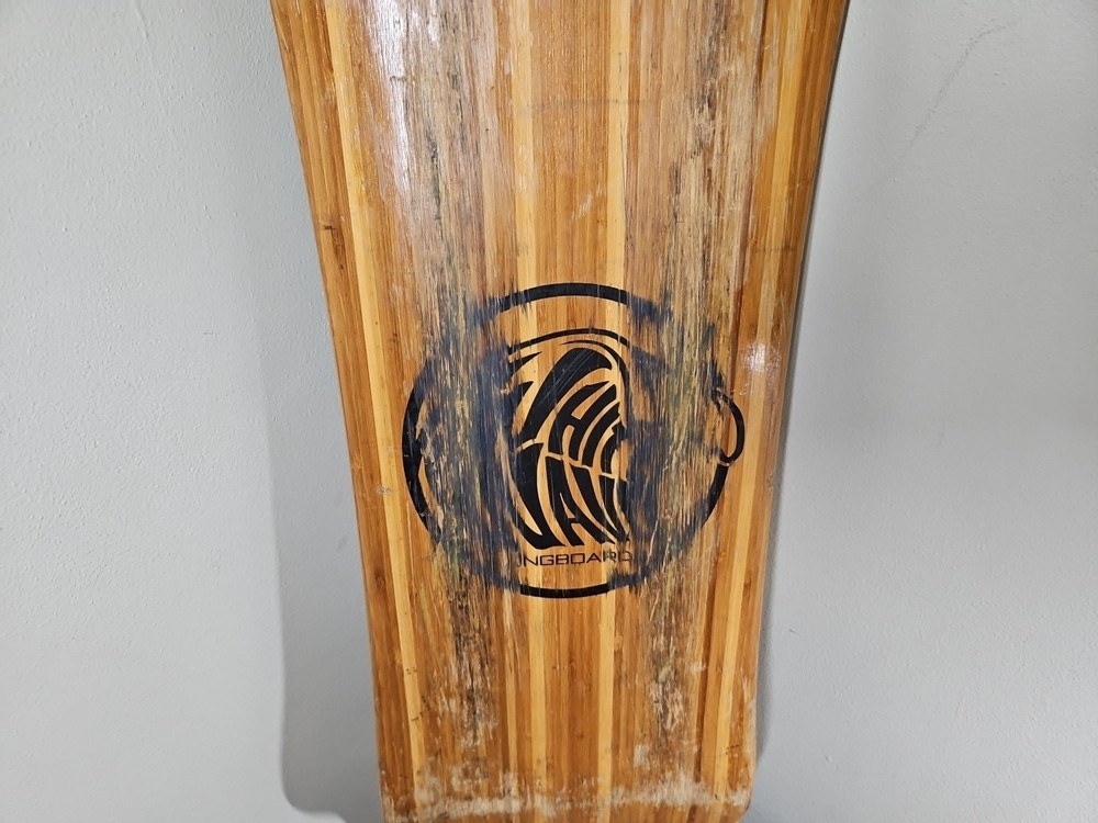 White Wave Longboard Skateboard Warrior 38”