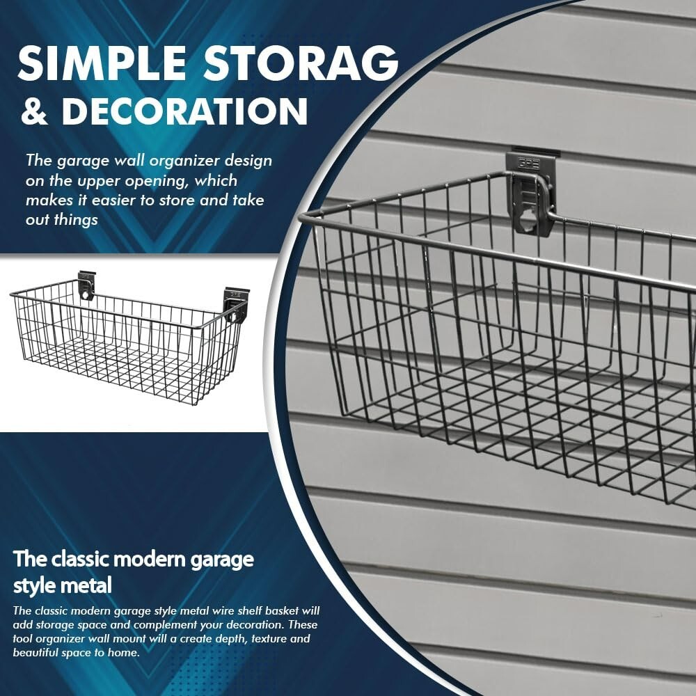 EVOPanel Wall Storage System Deep Basket EPBAS-450DE