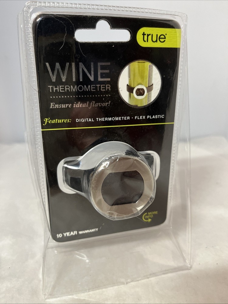 TRUE Digital Wine Bottle Thermometer
