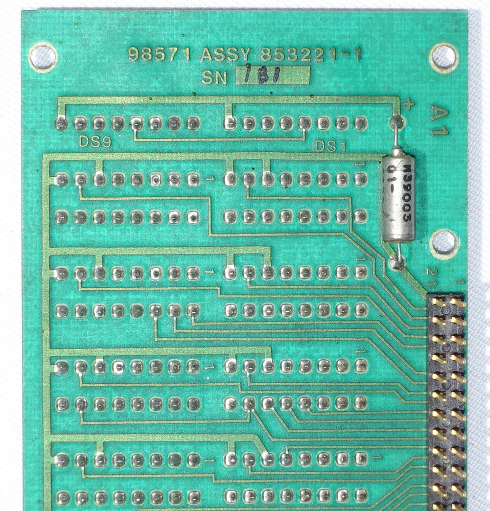 Vintage Aviation LCD Screen Assy