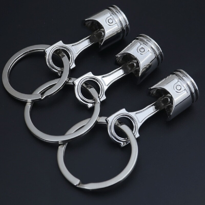 Personalized Car Engine Keychain Pendant Car Modification for Creative Gi
