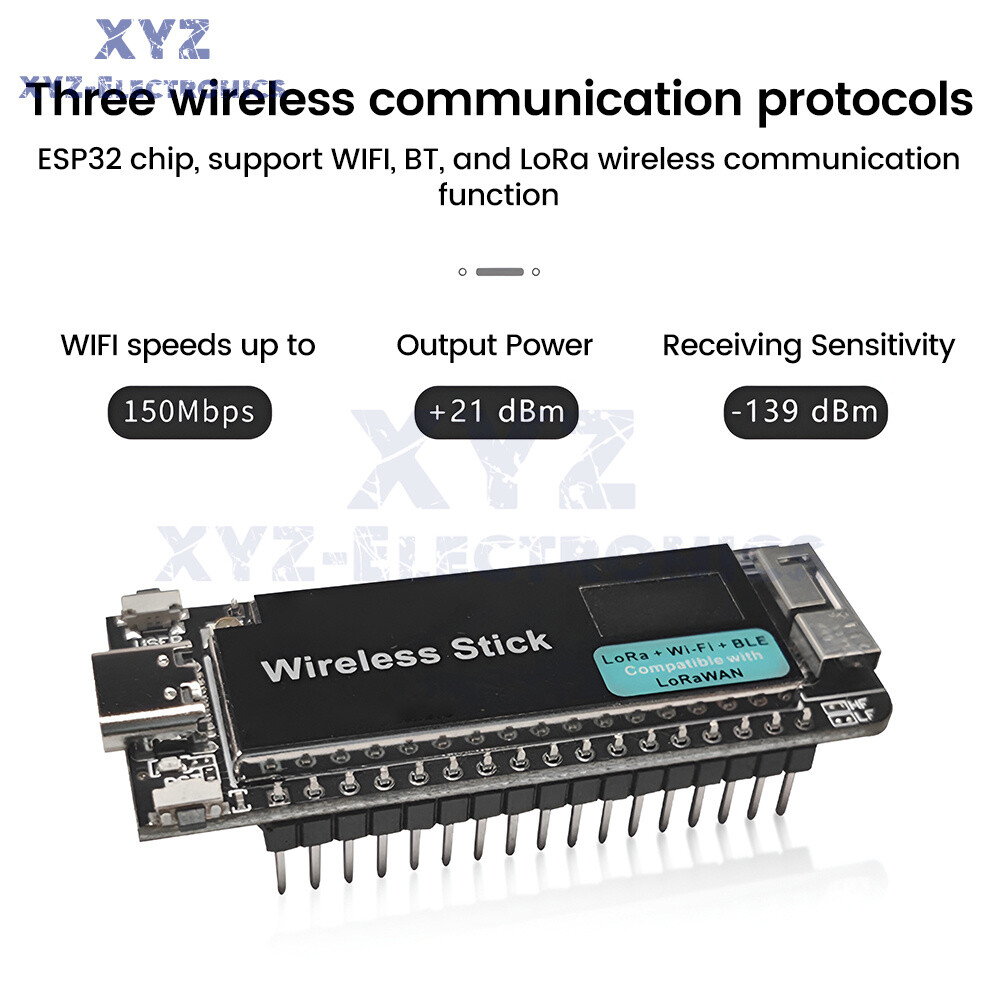 Wireless Stick Lite ESP32 LoRa V3 Wifi Bluetooth Development Board ESP32-S3 US