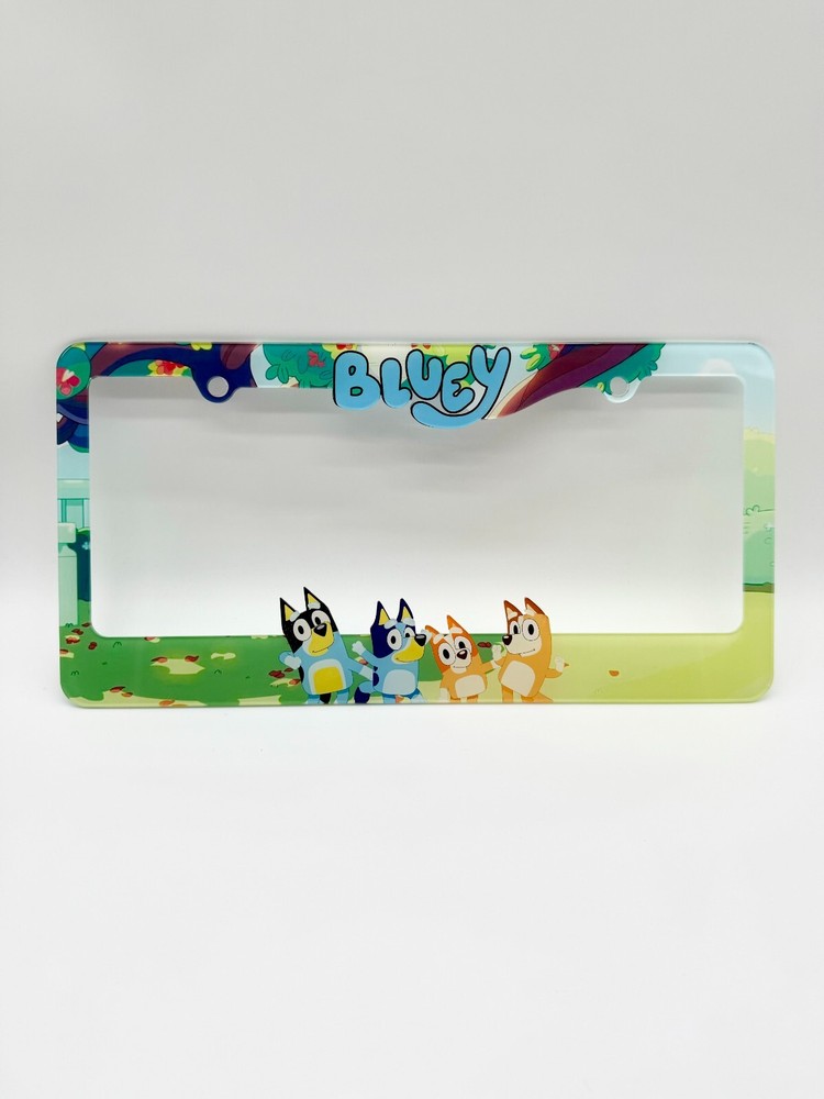 Bluey License Plate Frame
