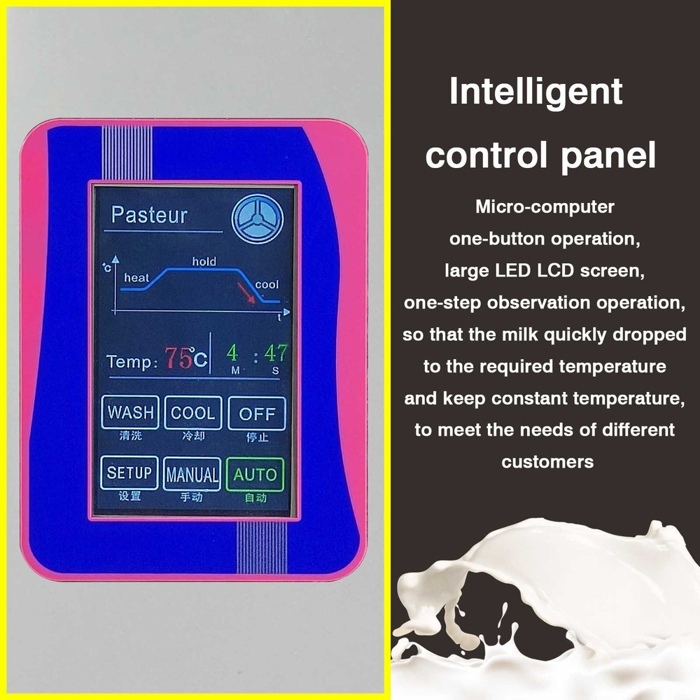 Kolice Commercial 36L Milk Pasteurizer Machine with Refrigerated Function