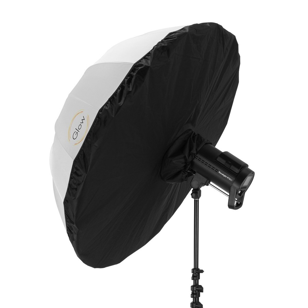 Glow Easy Lock 41" Translucent Umbrella Black Panel