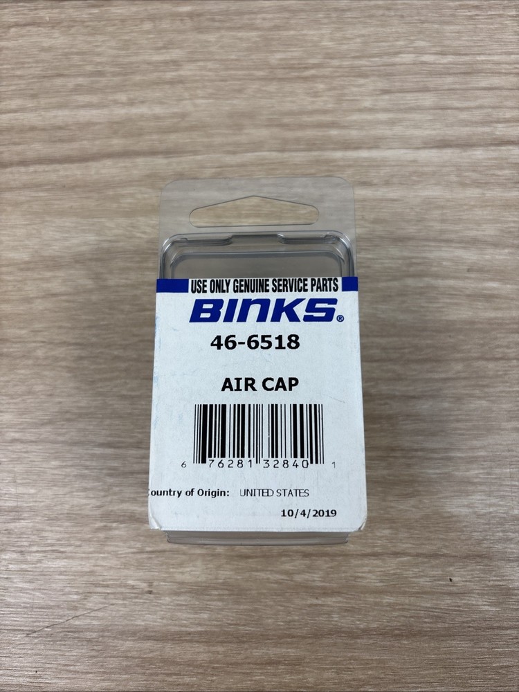 Binks 46-6518 Air Cap Nozzle  Blue