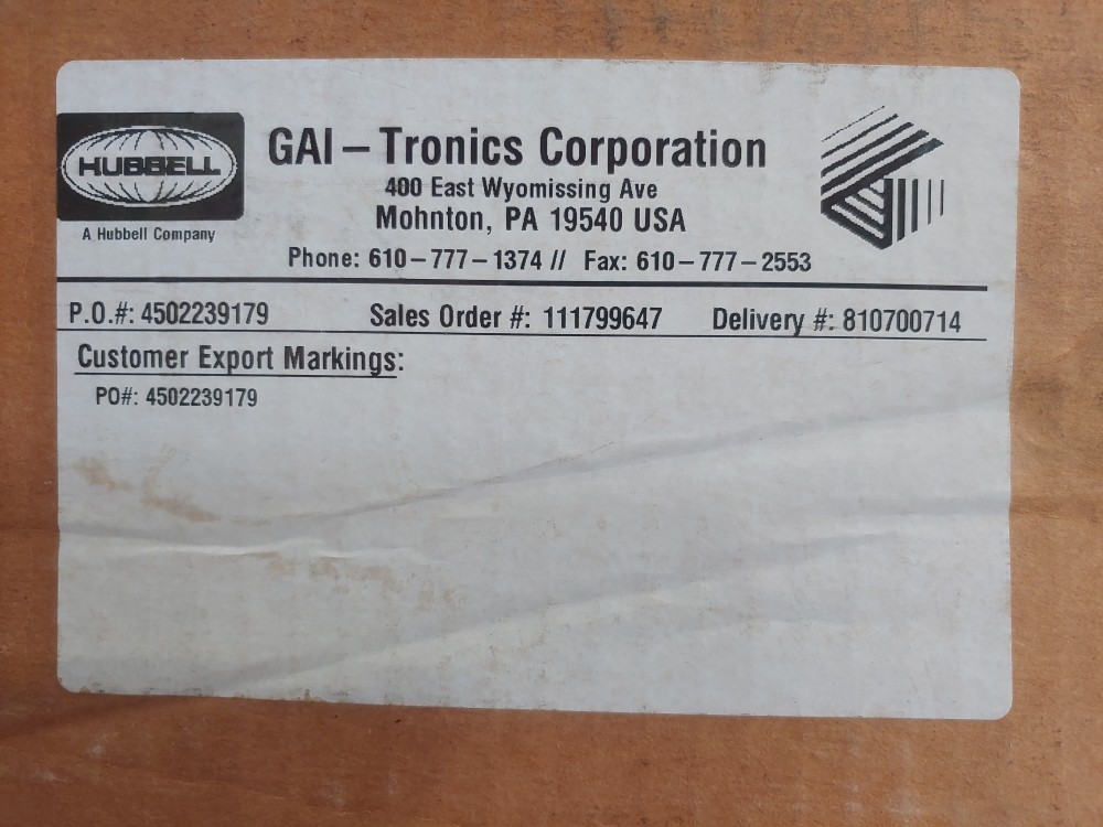 GAI-Tronics Loudspeaker Model 13302-002