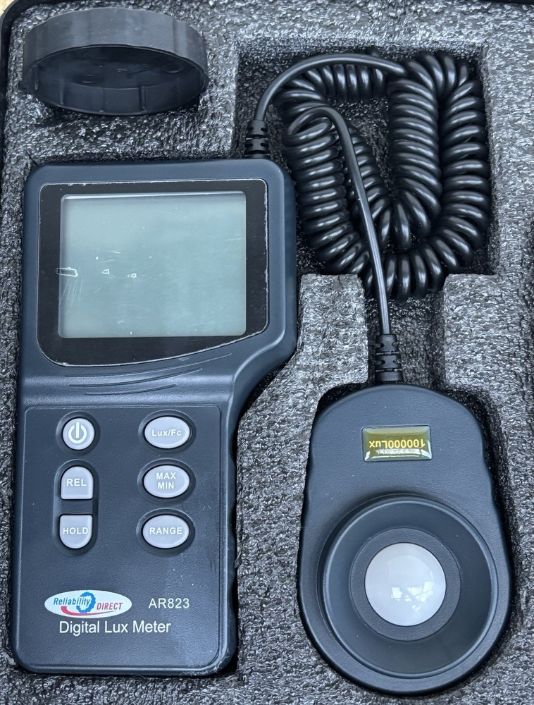 Digital World De Range Light Lux Meter - Smart Sensor RDI-AR823