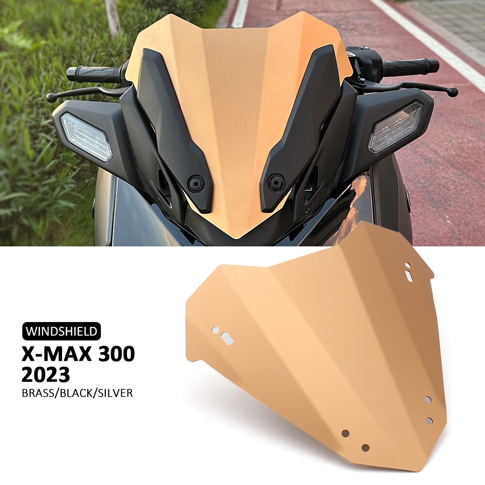 For Yamaha X-MAX 300 Motorcycle Front Windshield Windscreen Windproof Windshield