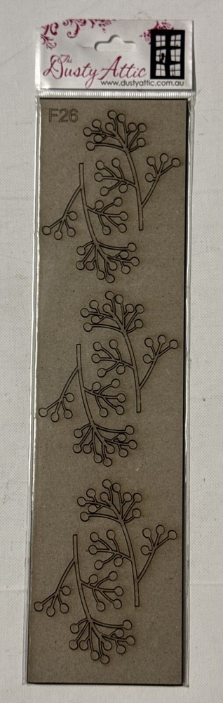 Dusty Attic, Chip Board, Foliage #26, DA2783