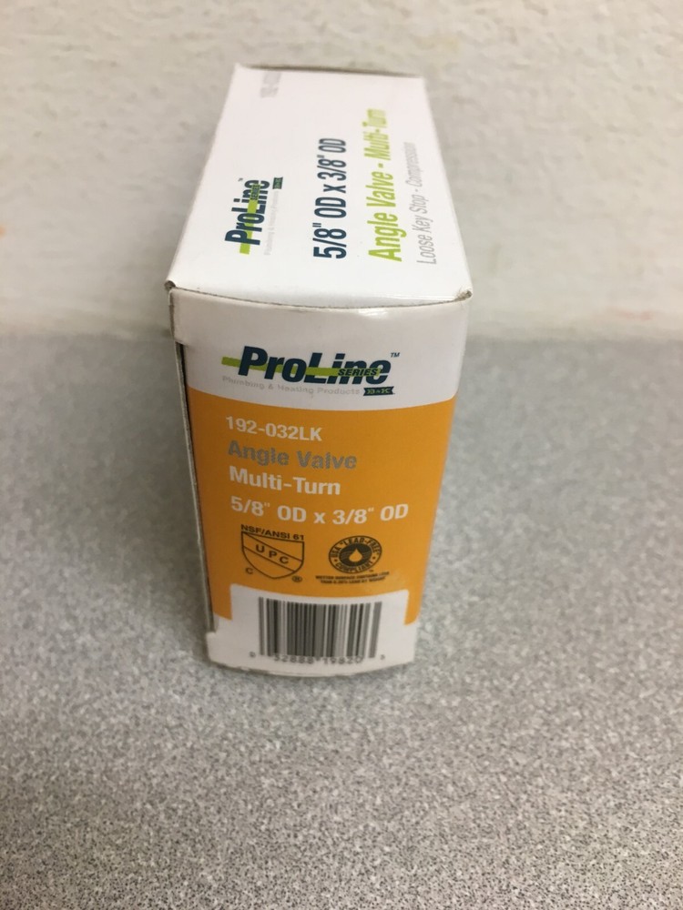 BK Products 192-032LK ProLine Comp Comp Angle Valve