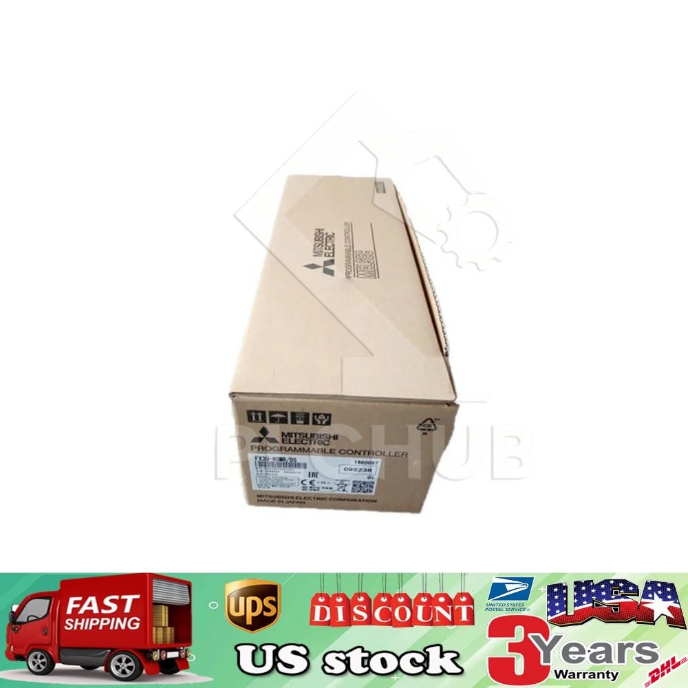 1PC New Mitsubishi FX3U-80MR-DS Programmable Controller FX3U-80MR/DS Fast Ship