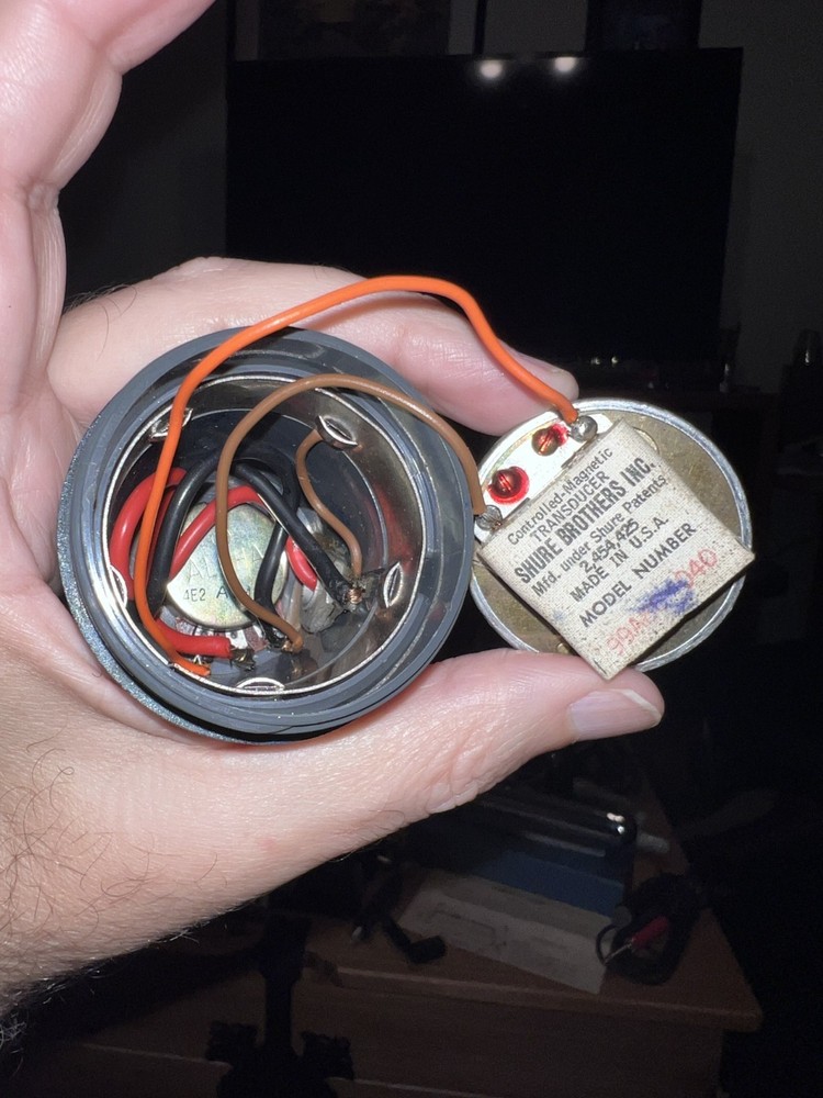 Shure 444 Customized Harp Bullet microphone