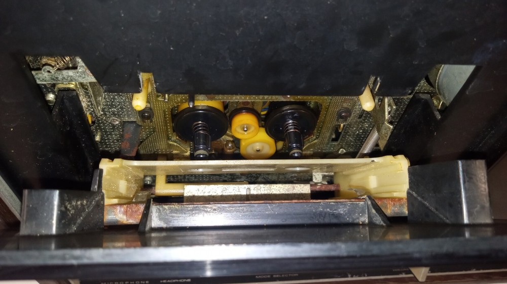 RARE Vintage Ampex Micro 87 Powered Cassette Deck - Tested READ