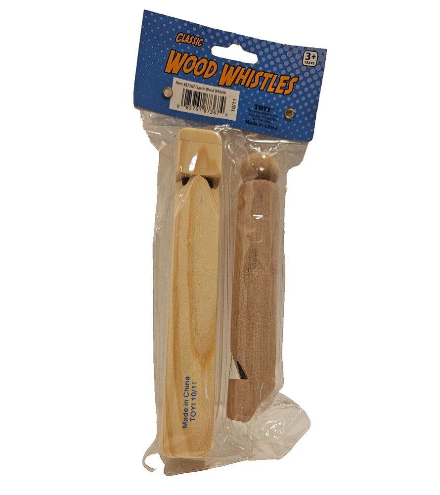 Classic Wood Whistle Christmas Toy