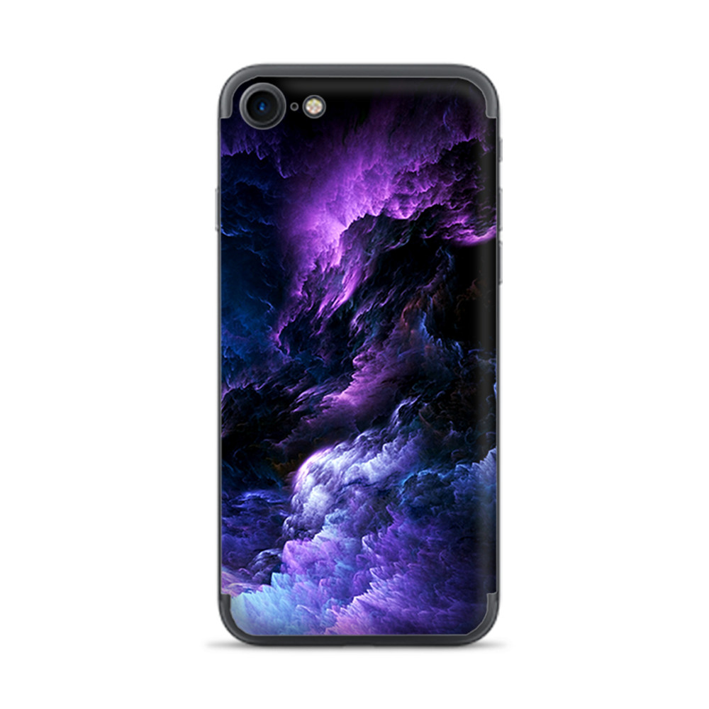 Apple iPhone 7 / 8 Skins Decal Wrap purple storm clouds