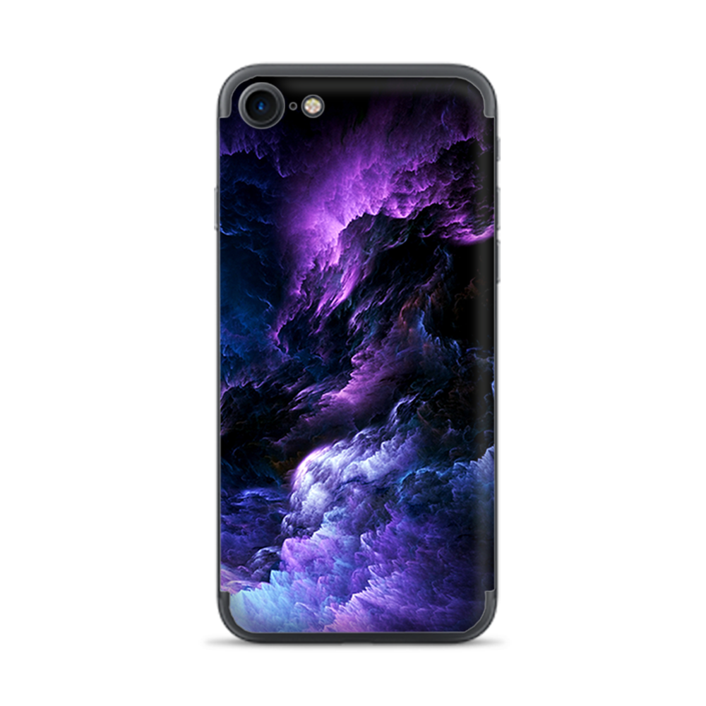 Apple iPhone 7 / 8 Skins Decal Wrap purple storm clouds