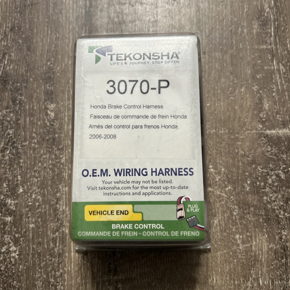Trailer RV Brake Control Wiring Harness Adapter For Honda Pilot for Tekonsha P3