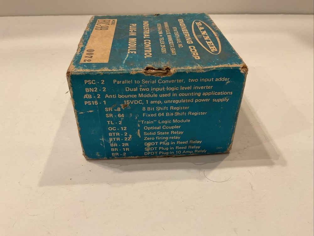 Banner BIC-99/ BIC99 COUNTER MODULE - NEW