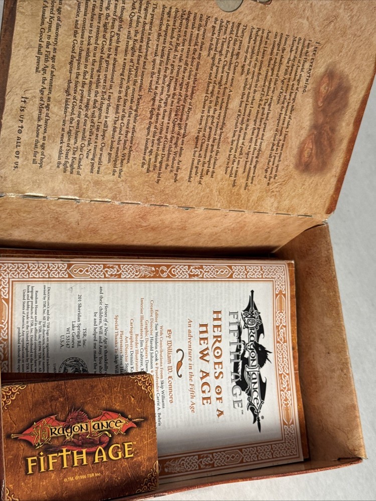 DragonLance Fifth Age Box Set - Complete