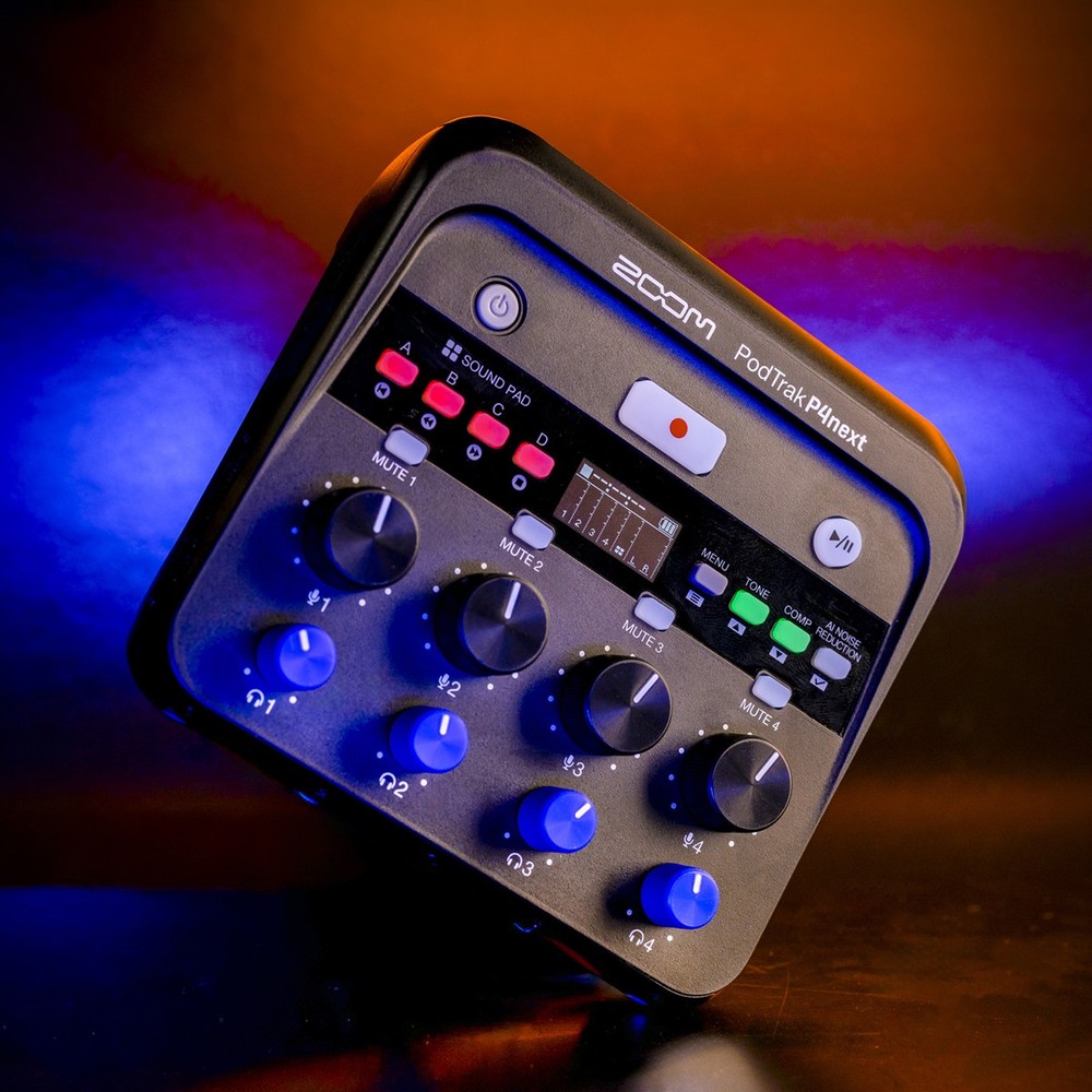 Zoom PodTrak P4next Podcast Recorder