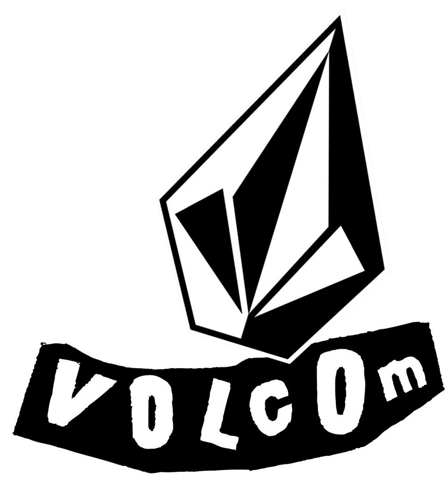 Volcom Surf Vinyl Decal Sticker 150mm wide