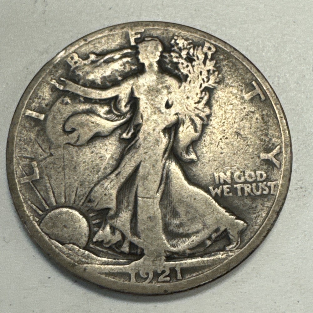 1921-S Walking Liberty Half Dollar G.
