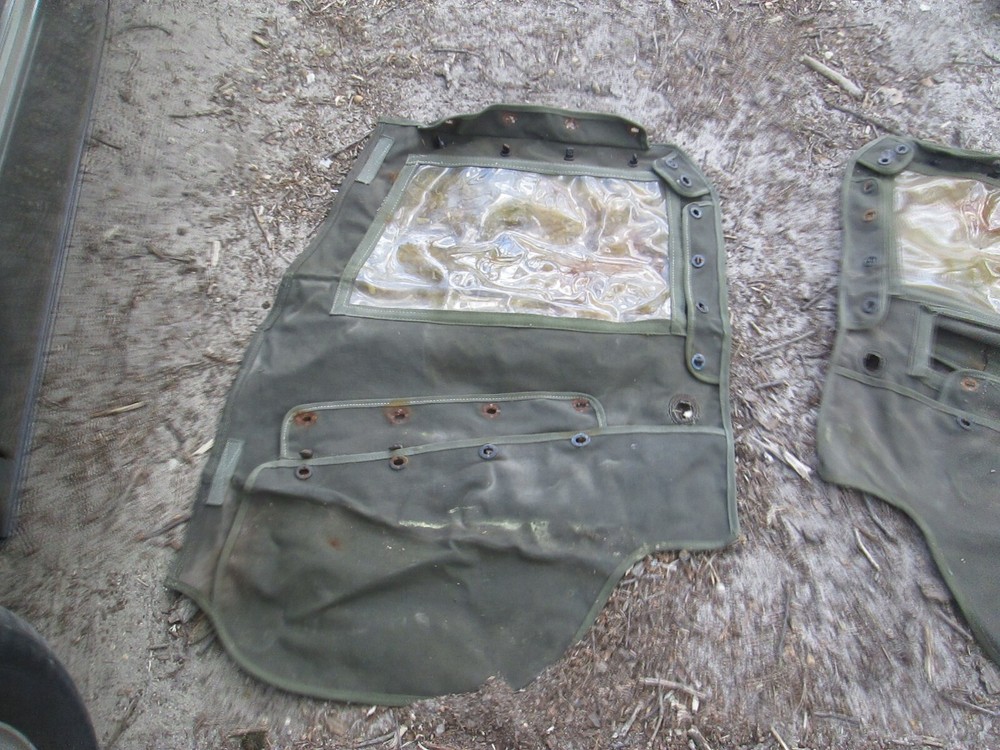 M422 M422A1 Mighty Mite door cover set  jeep USMC