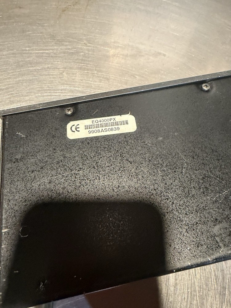 Earthquake EQ-4000PX Car Equalizer